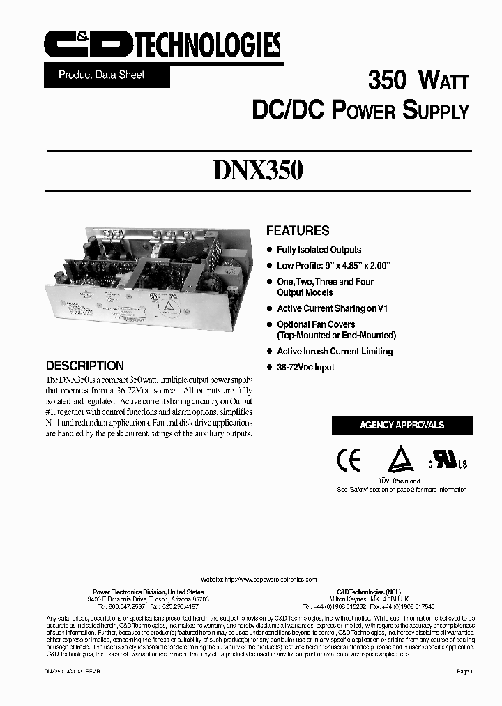 DNX350-U4I_1233581.PDF Datasheet