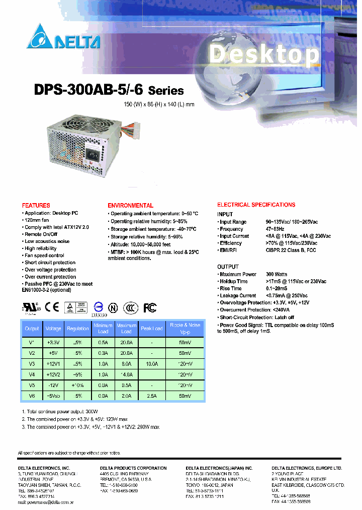 DPS-300AB-5_1119394.PDF Datasheet