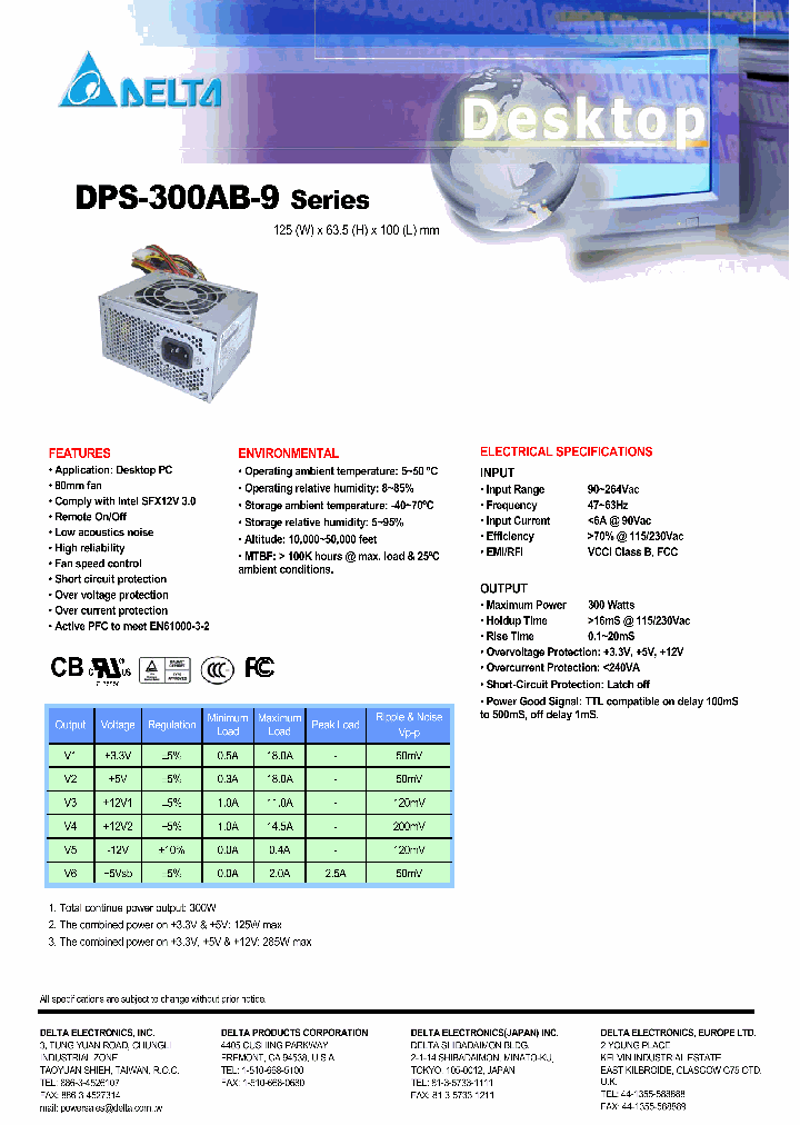 DPS-300AB-9_1119396.PDF Datasheet