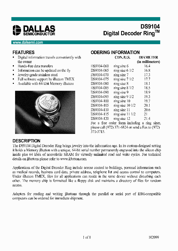 DS9104-075_686708.PDF Datasheet