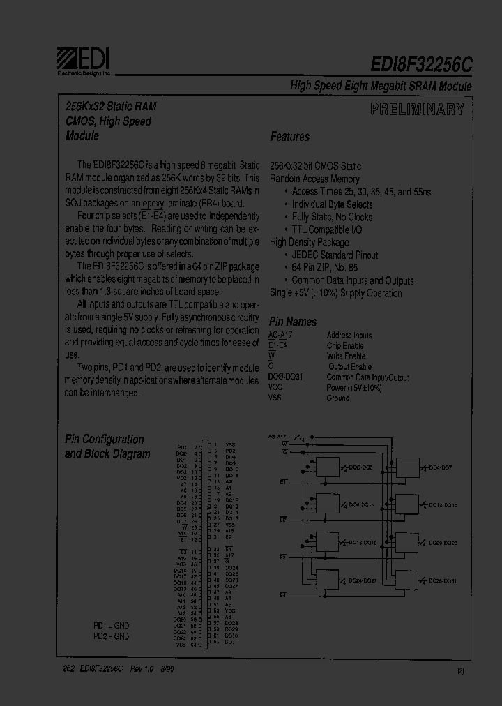 EDI8F32256C_1235974.PDF Datasheet