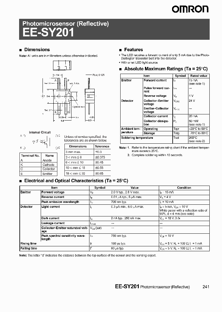 EE-SY201_1236107.PDF Datasheet