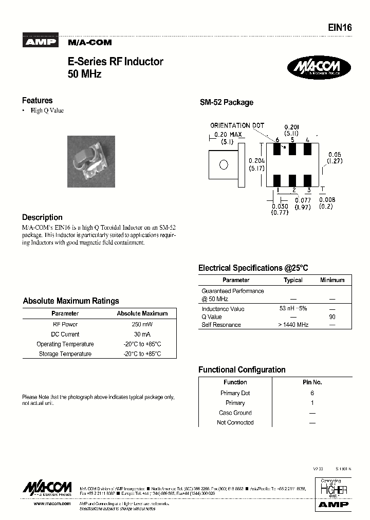 EIN16_1236252.PDF Datasheet