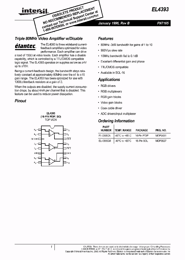 EL4393_836659.PDF Datasheet