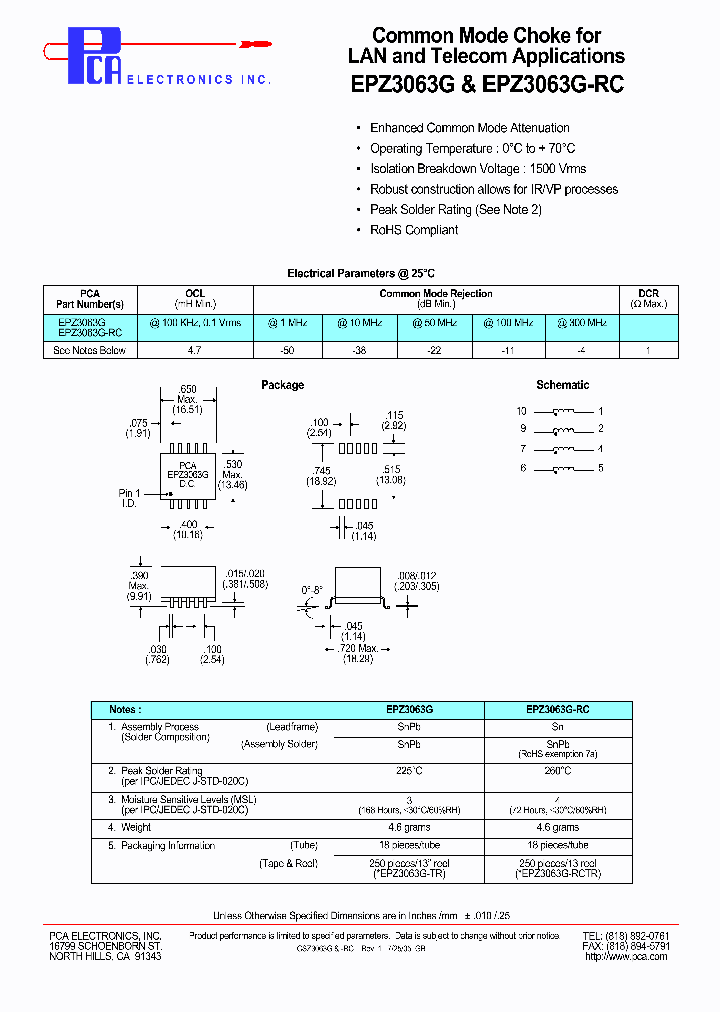 EPZ3063G-RC_1237512.PDF Datasheet