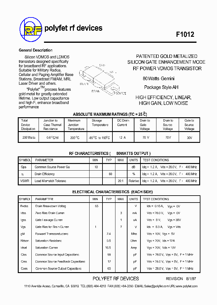 F1012_1238477.PDF Datasheet