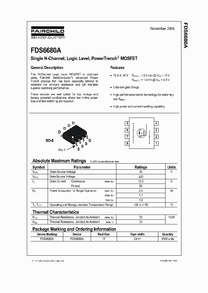 FDS6680A_1239714.PDF Datasheet