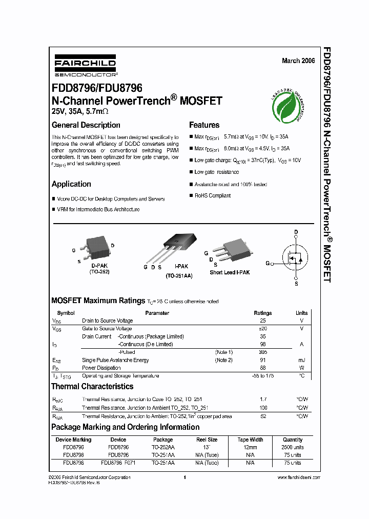 FDD8796_1149760.PDF Datasheet