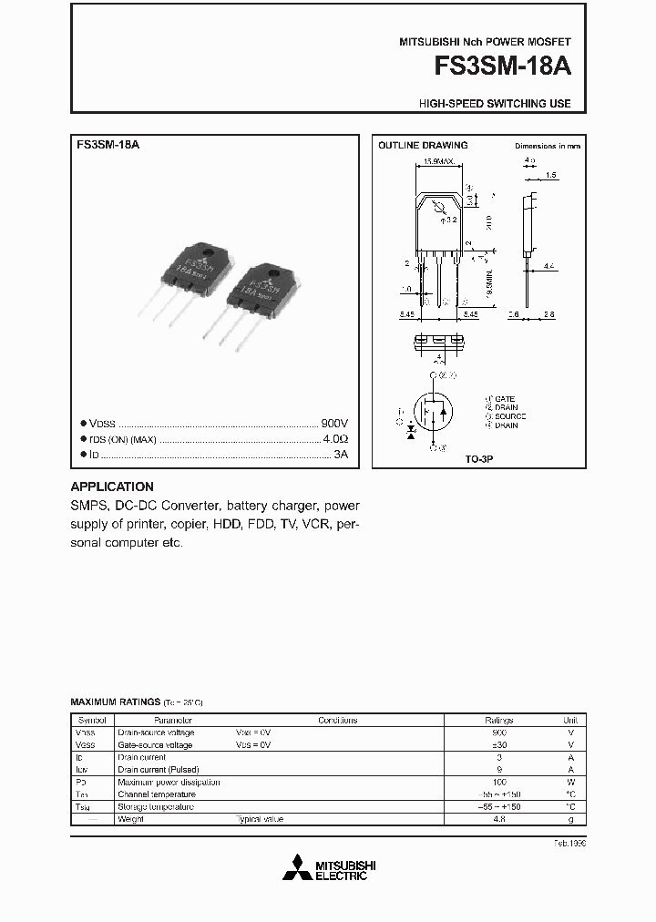 FS3SM-18A_1242588.PDF Datasheet