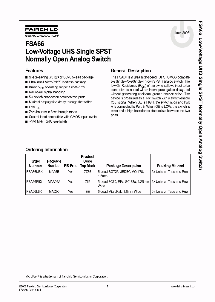 FSA6606_1242798.PDF Datasheet