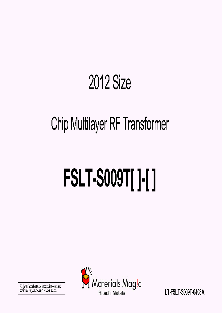 FSLT-S009T8-038_1242966.PDF Datasheet