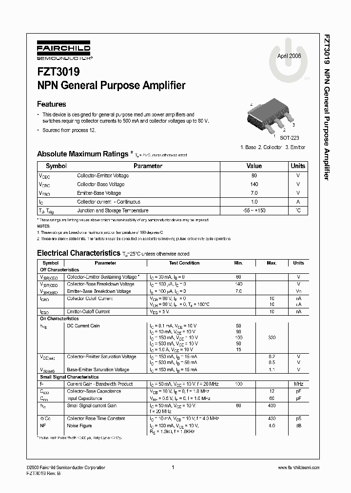 FZT301906_1243700.PDF Datasheet