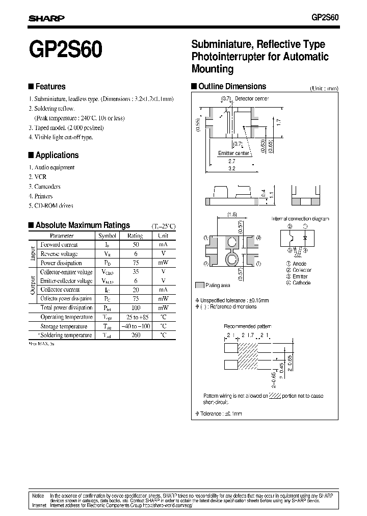 GP2S60_1112559.PDF Datasheet