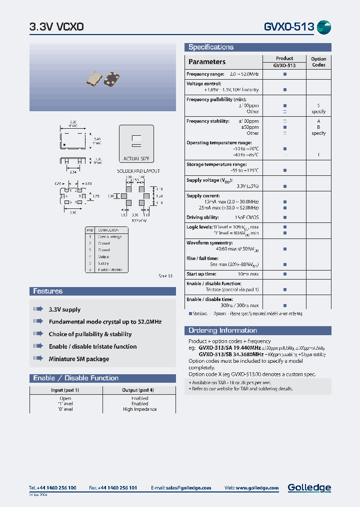 GVXO-513_1113797.PDF Datasheet