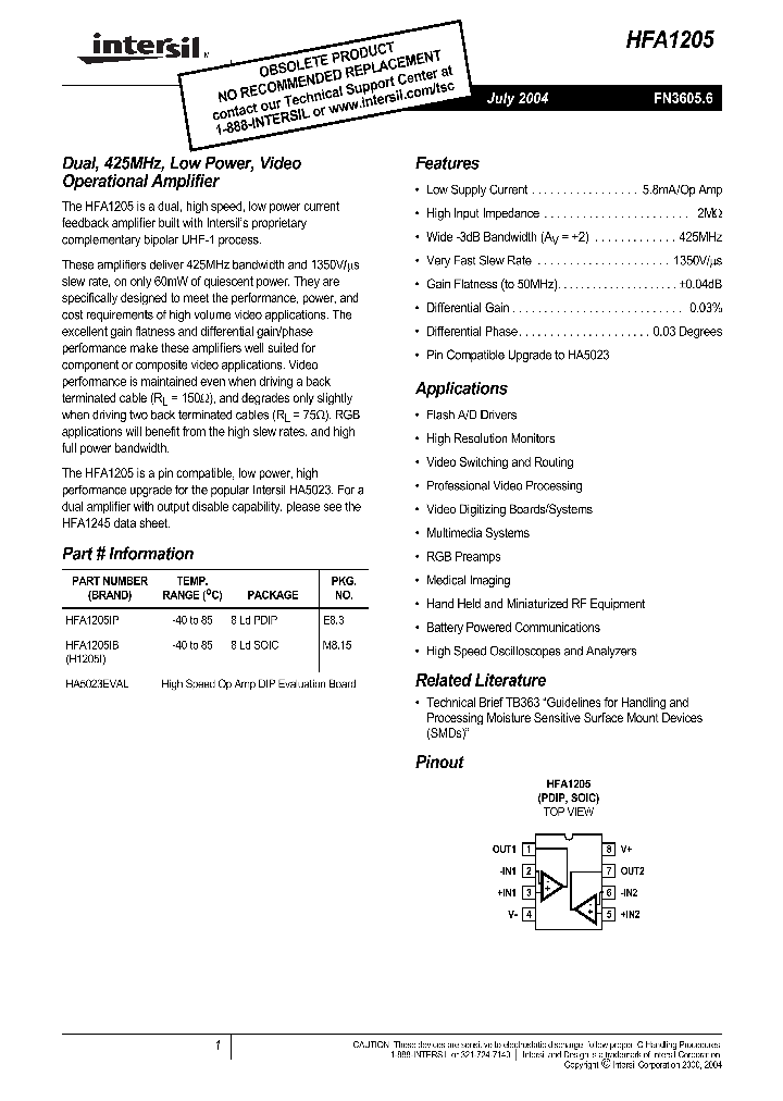 HA5023EVAL_1247126.PDF Datasheet