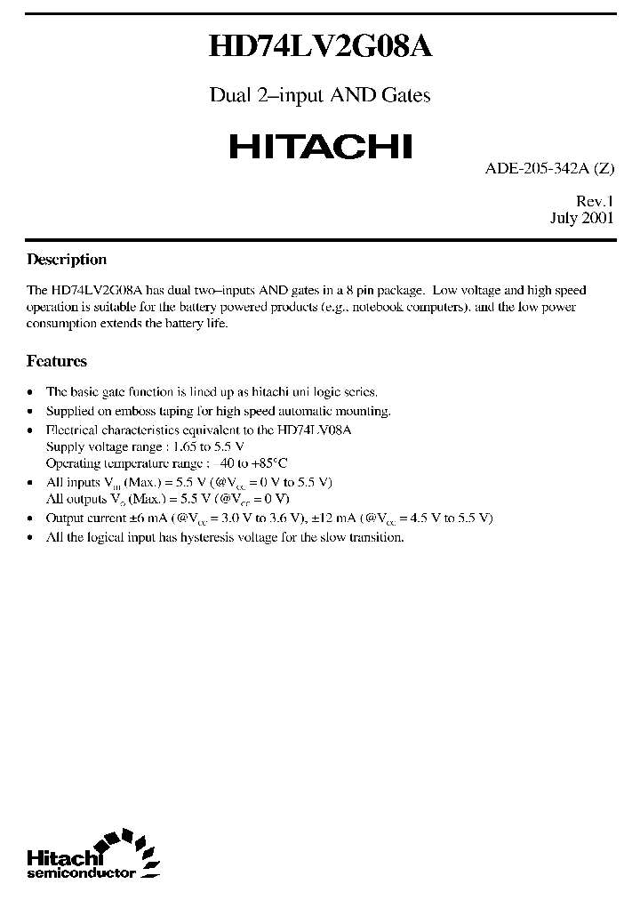 HD74LV2G08A_1150705.PDF Datasheet