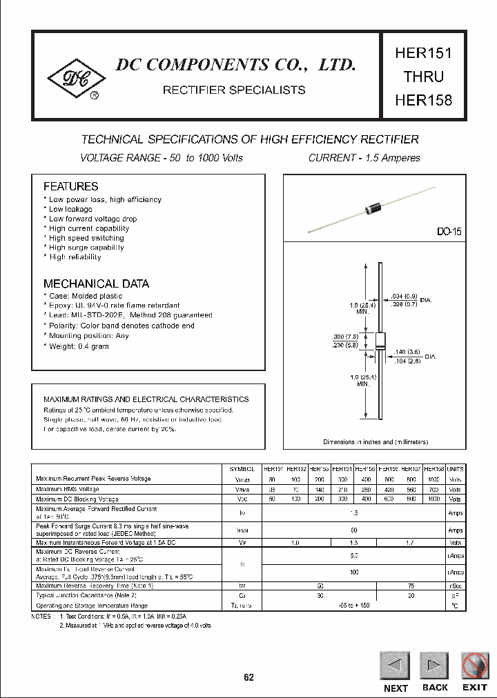 HER154_1149744.PDF Datasheet