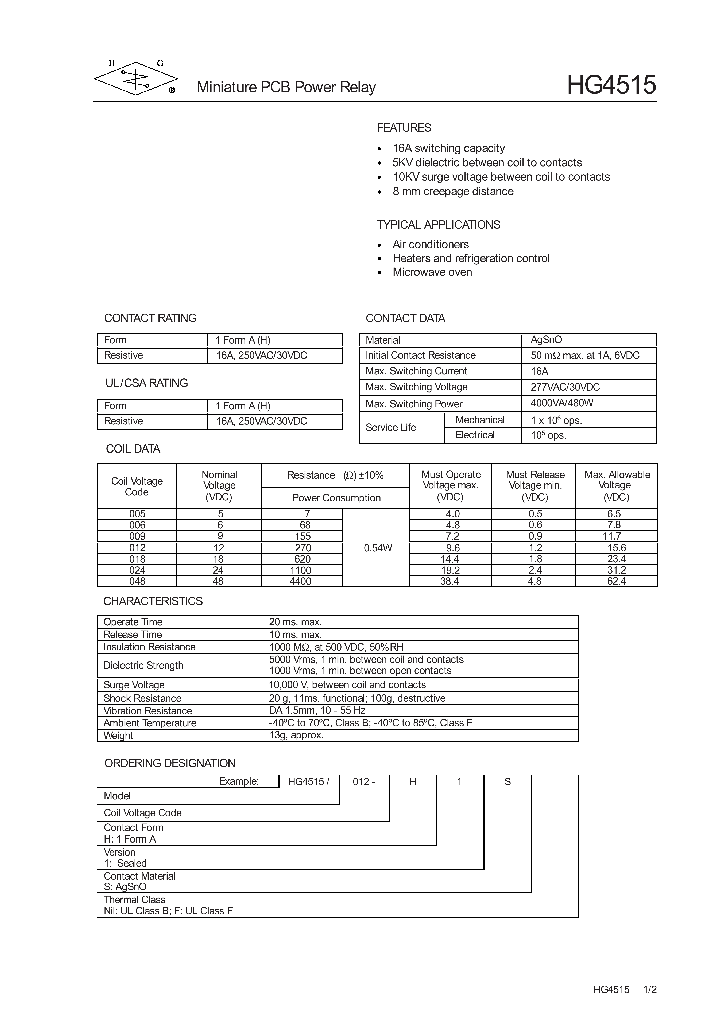 HG4515_1086985.PDF Datasheet