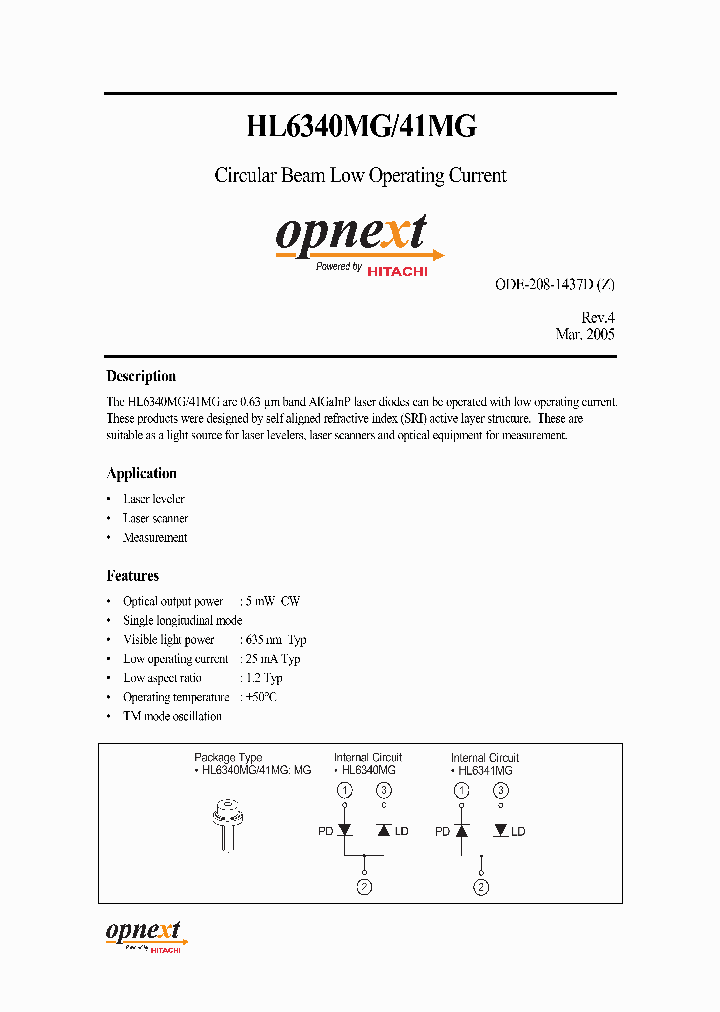 HL6341MG_1250114.PDF Datasheet