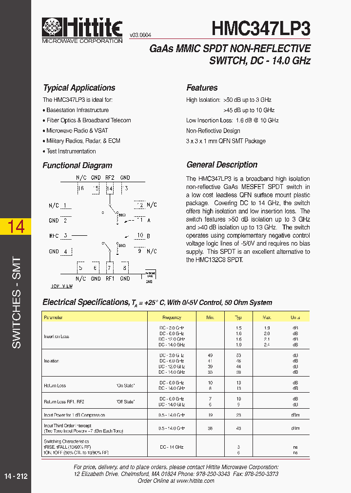 HMC347LP3_1250584.PDF Datasheet