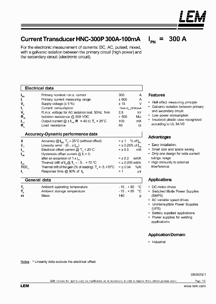 HNC-300P_1250913.PDF Datasheet