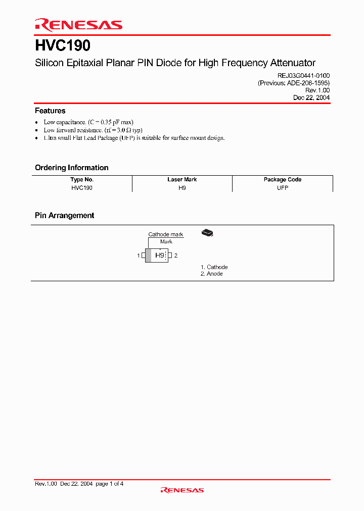HVC190_1252077.PDF Datasheet