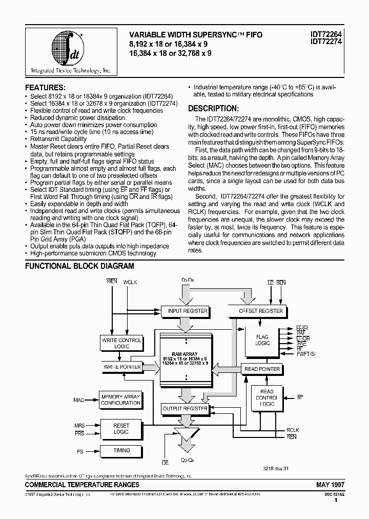 IDT72274L20TF_898501.PDF Datasheet