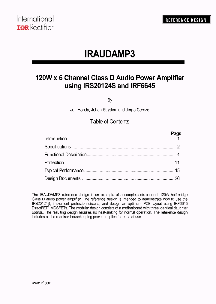 IRAUDAMP3_1255284.PDF Datasheet