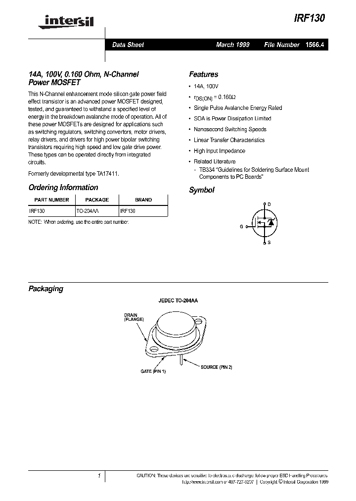 IRF130_781838.PDF Datasheet