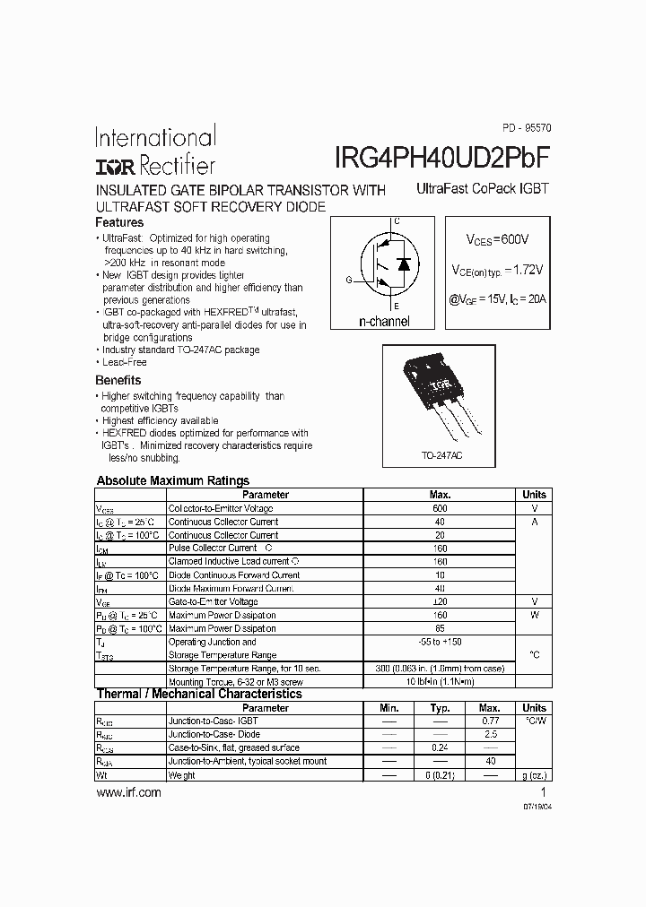 IRG4PH40UD2PBF_1145841.PDF Datasheet