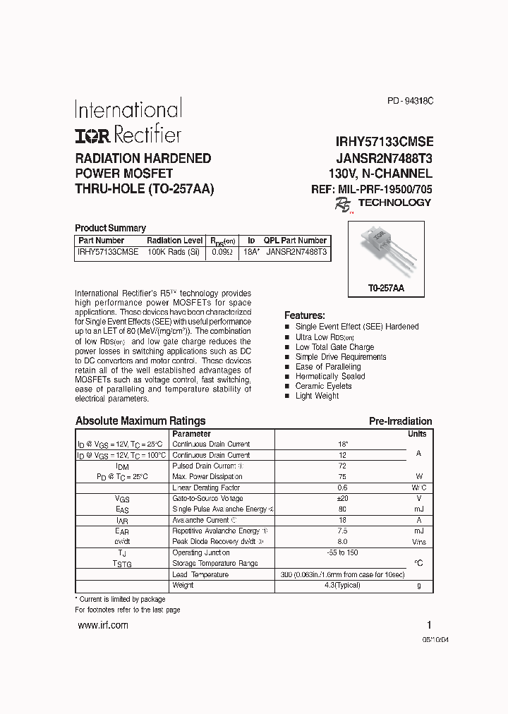 IRHY57133CMSE_1256689.PDF Datasheet