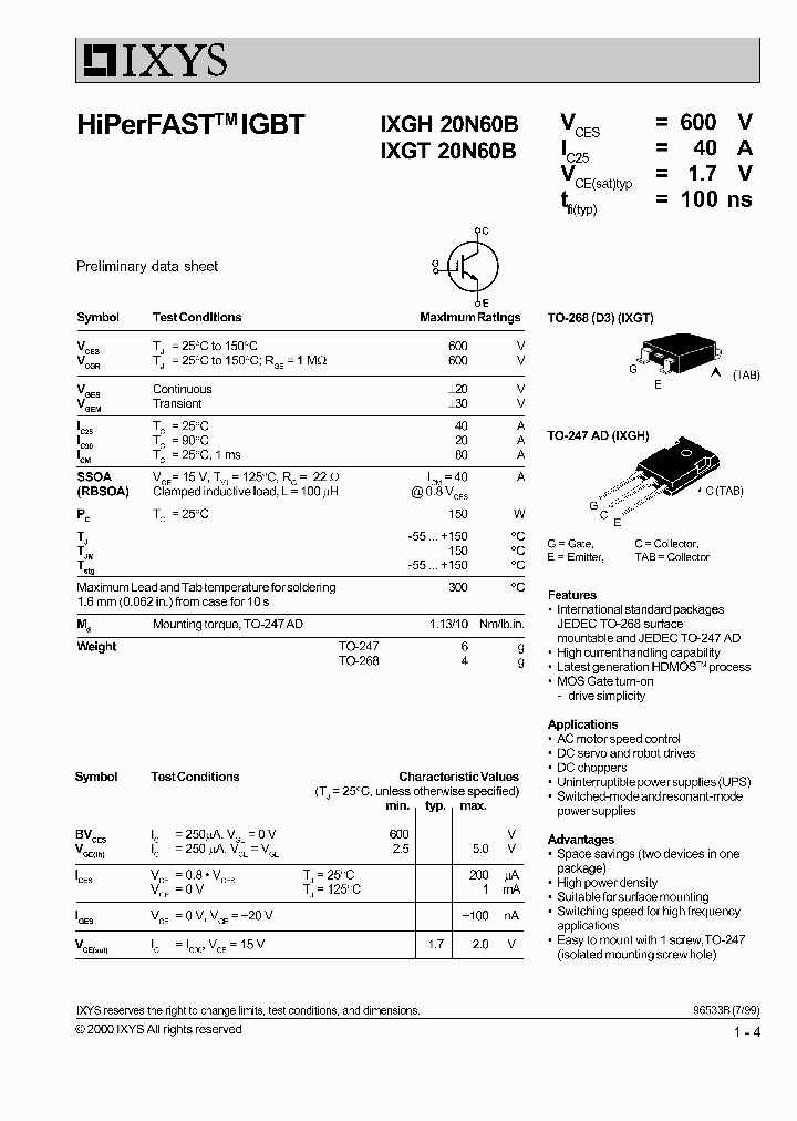 IXGT20N60B_1258174.PDF Datasheet