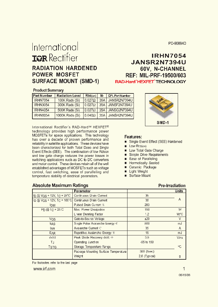 JANSH2N7394U_1258469.PDF Datasheet