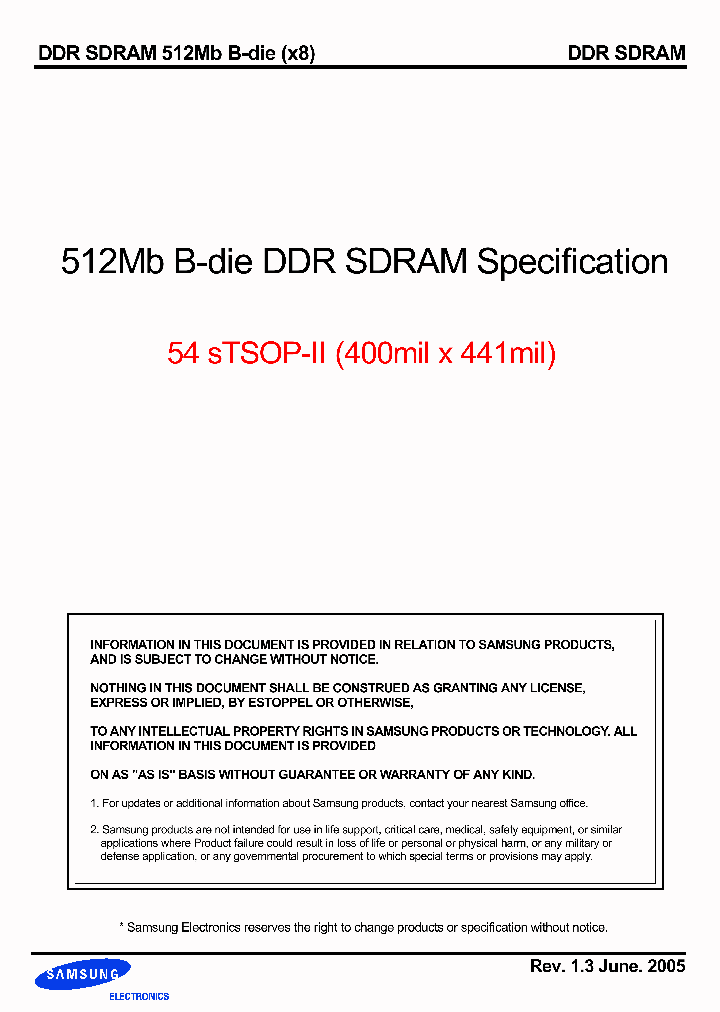 K4H510838B-VCLCC_1259033.PDF Datasheet