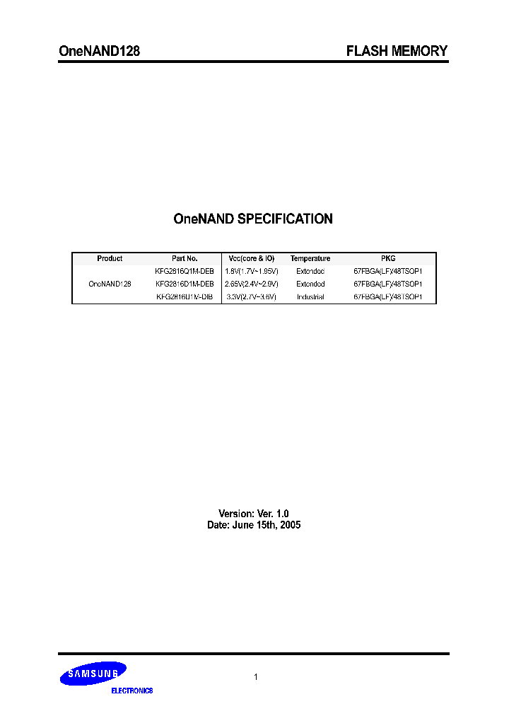 KFG2816U1M-PID_1260298.PDF Datasheet