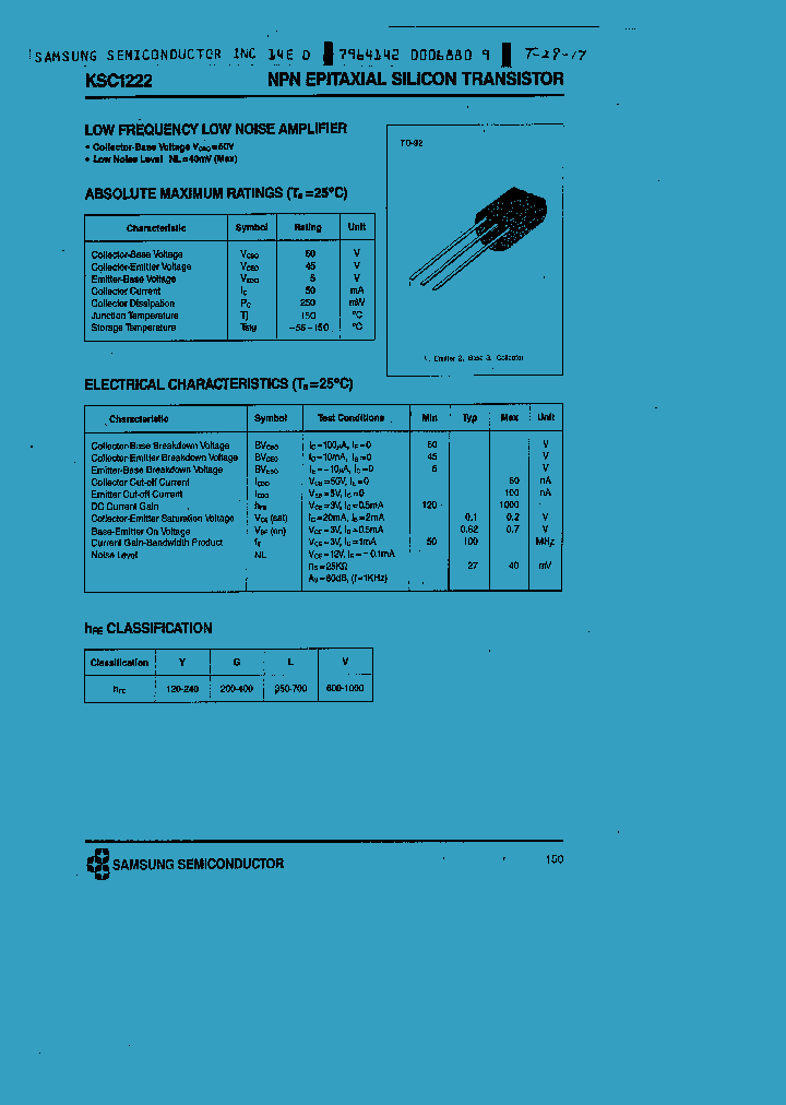 KSC1222_1261147.PDF Datasheet