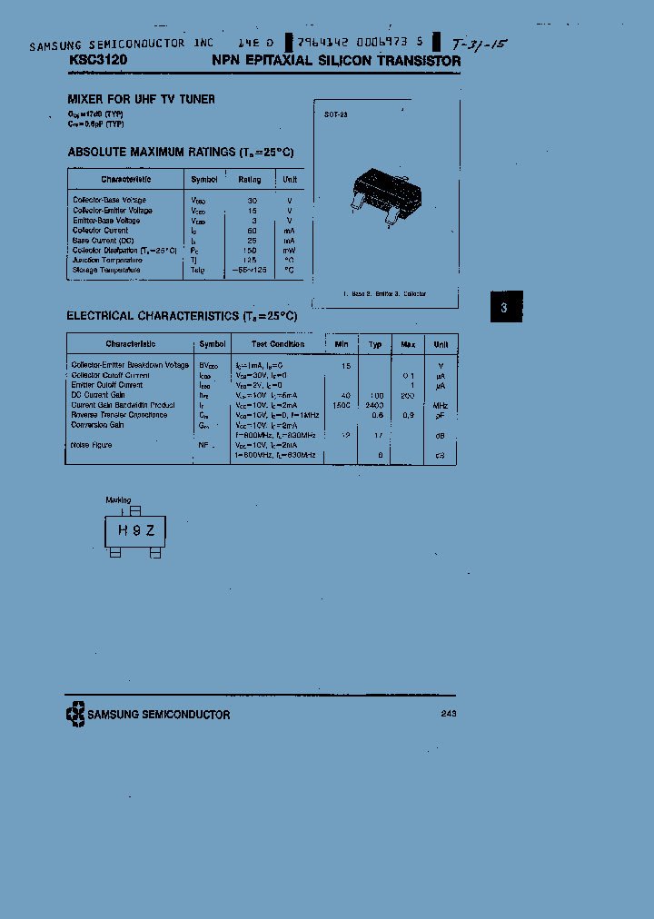 KSC3120_1261214.PDF Datasheet