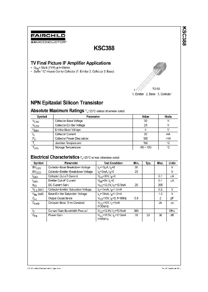 KSC388_1261228.PDF Datasheet