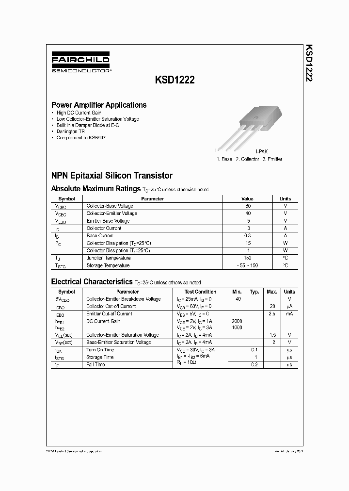 KSD1222_1070144.PDF Datasheet