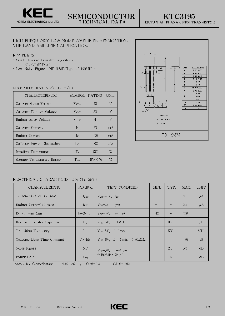 KTC3195_1261676.PDF Datasheet