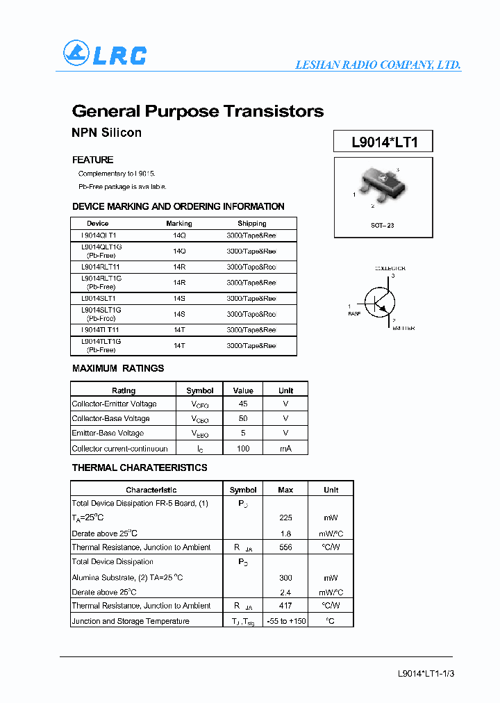 L9014TLT1G_1262533.PDF Datasheet