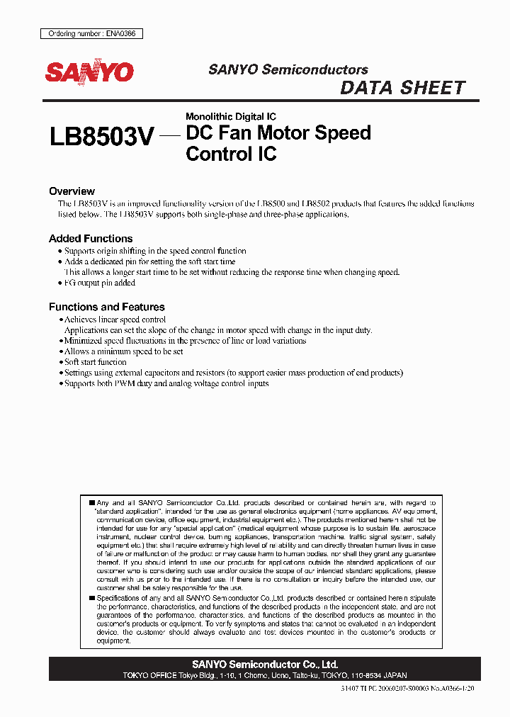 LB8503V_1086107.PDF Datasheet