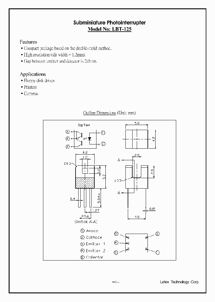 LBT-125_1263364.PDF Datasheet