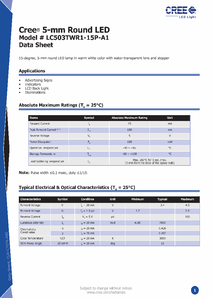 LC503TWR1-15P-A1_1263525.PDF Datasheet