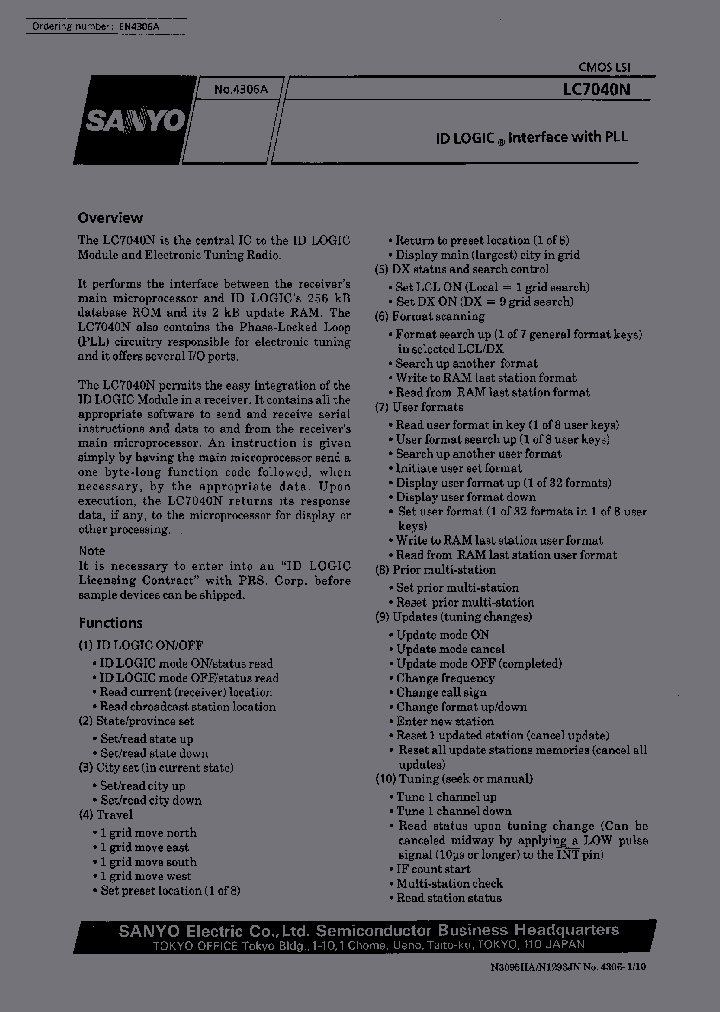 LC7040N_1263621.PDF Datasheet