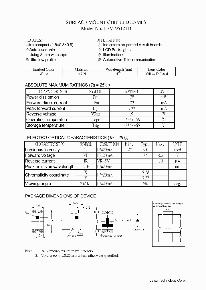 LEM-95121D_1264288.PDF Datasheet