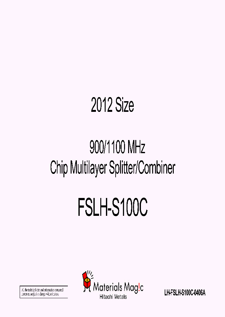 LH-FSLH-S100C-0406A_1264674.PDF Datasheet