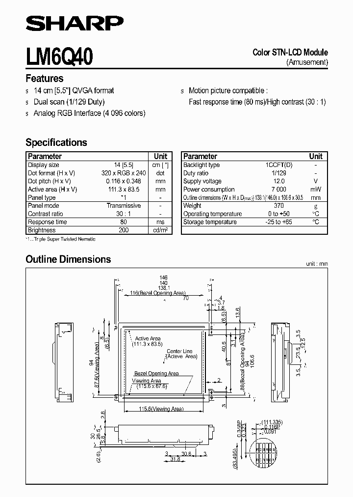 LM6Q40_1187867.PDF Datasheet