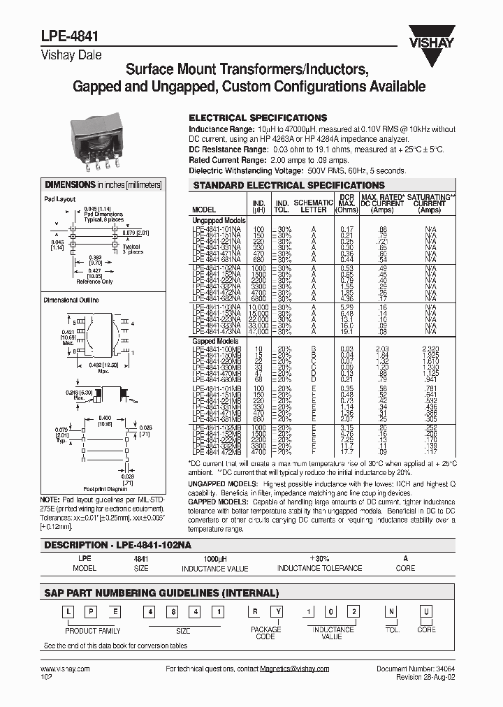 LPE-4841-682NA_1267030.PDF Datasheet