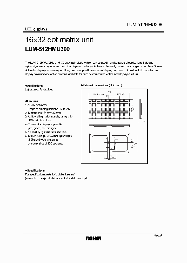 LUM-512HMU309_1268489.PDF Datasheet